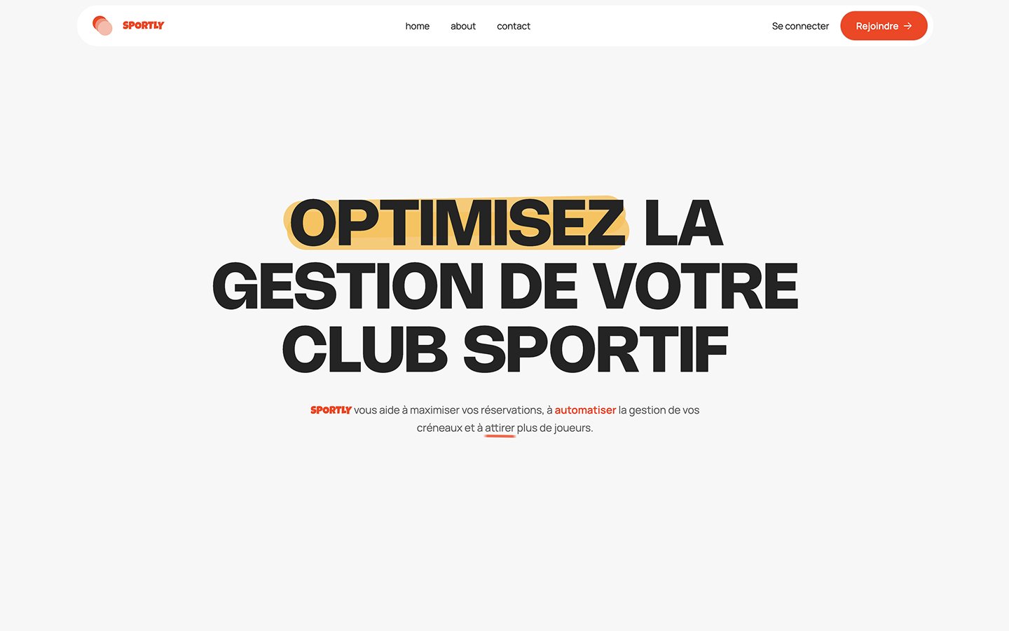 Aperçu du projet